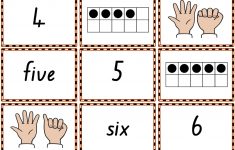 0–10 Memory Match Or Snap Game Cards To Practise Numbers, Number - Free Printable Snap Cards