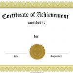 001 Free Printable Certificates Of Achievement Certificate Template   Free Printable Certificate Templates