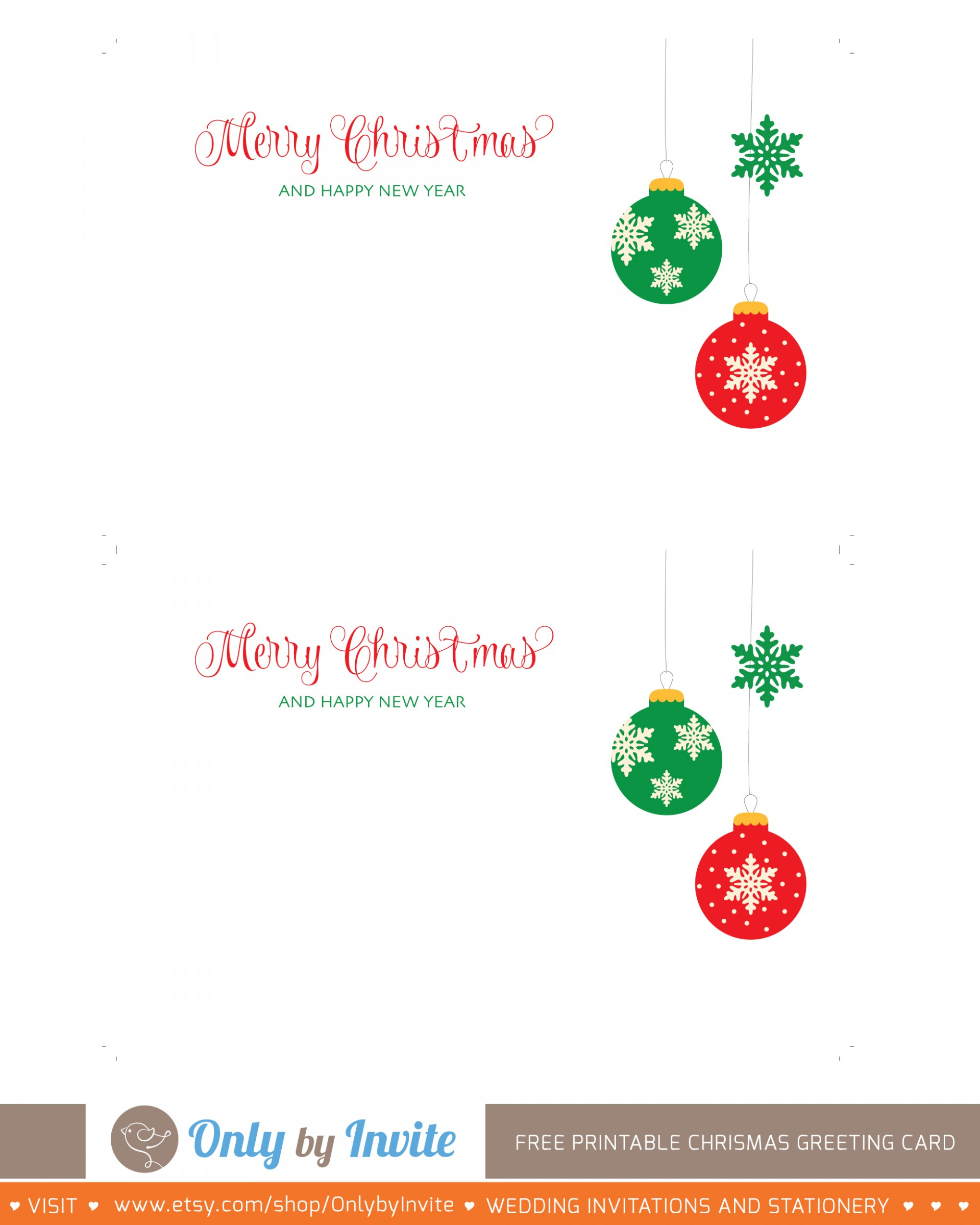 001 Free Printable Christmas Greeting Card Template Ideas ~ Ulyssesroom - Free Printable Christmas Card Templates