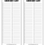 002 Printable Grocery List Templates Template Ideas ~ Ulyssesroom   Free Printable Grocery List