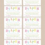 003 Diaper Raffle Tickets Template ~ Ulyssesroom   Free Printable Diaper Raffle Ticket Template