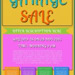 003 Garage Sale Flyer Template Free Printable Flyers Templates   Free Printable Flyers For Parties