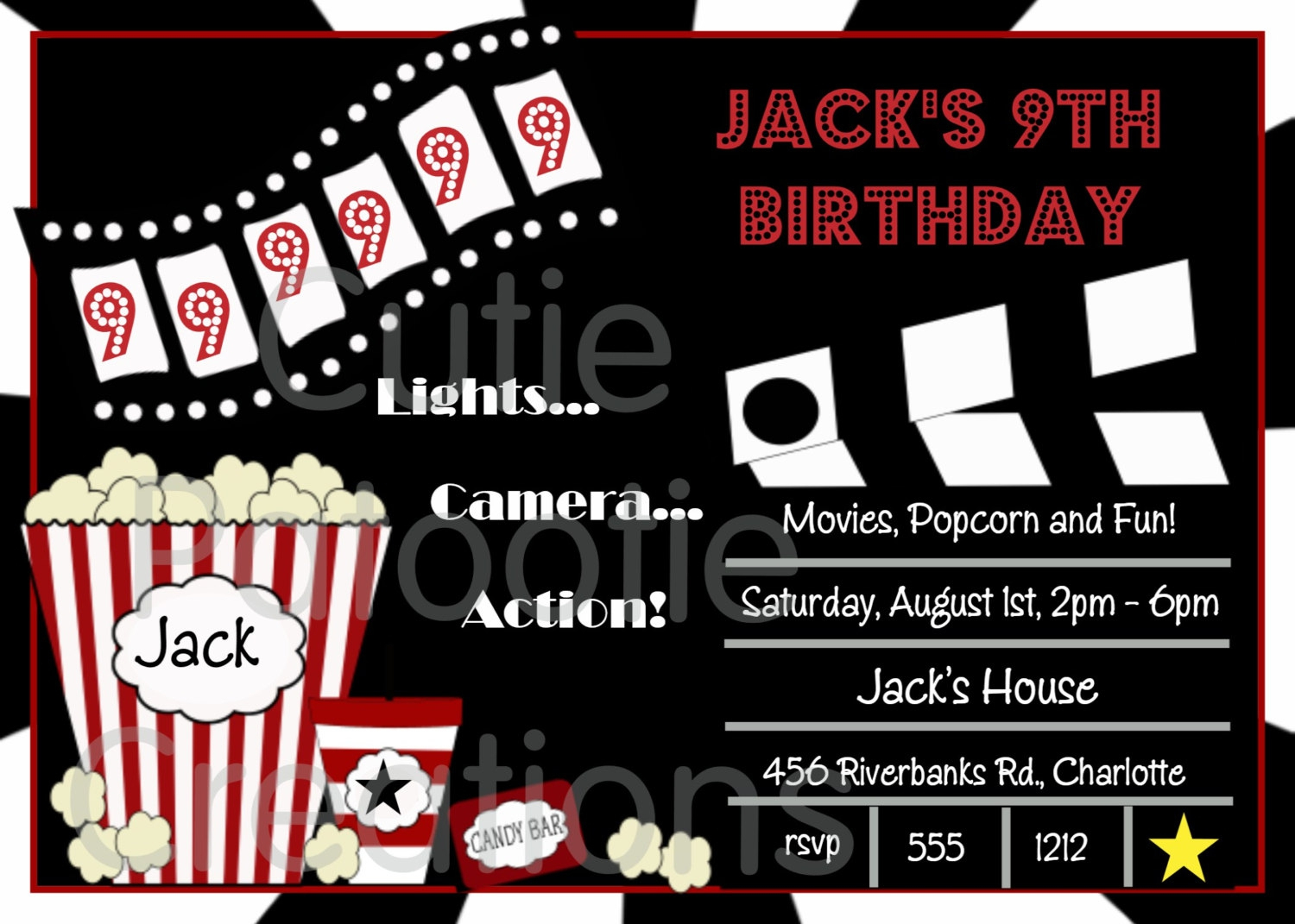 006 Movie Ticket Invitation Template Free Ideas ~ Ulyssesroom - Free Printable Ticket Invitation Templates