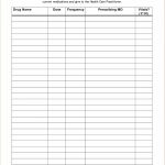 007 Template Ideas Free Printable Medication Log Davoodifo Best List   Free Printable Medication Log