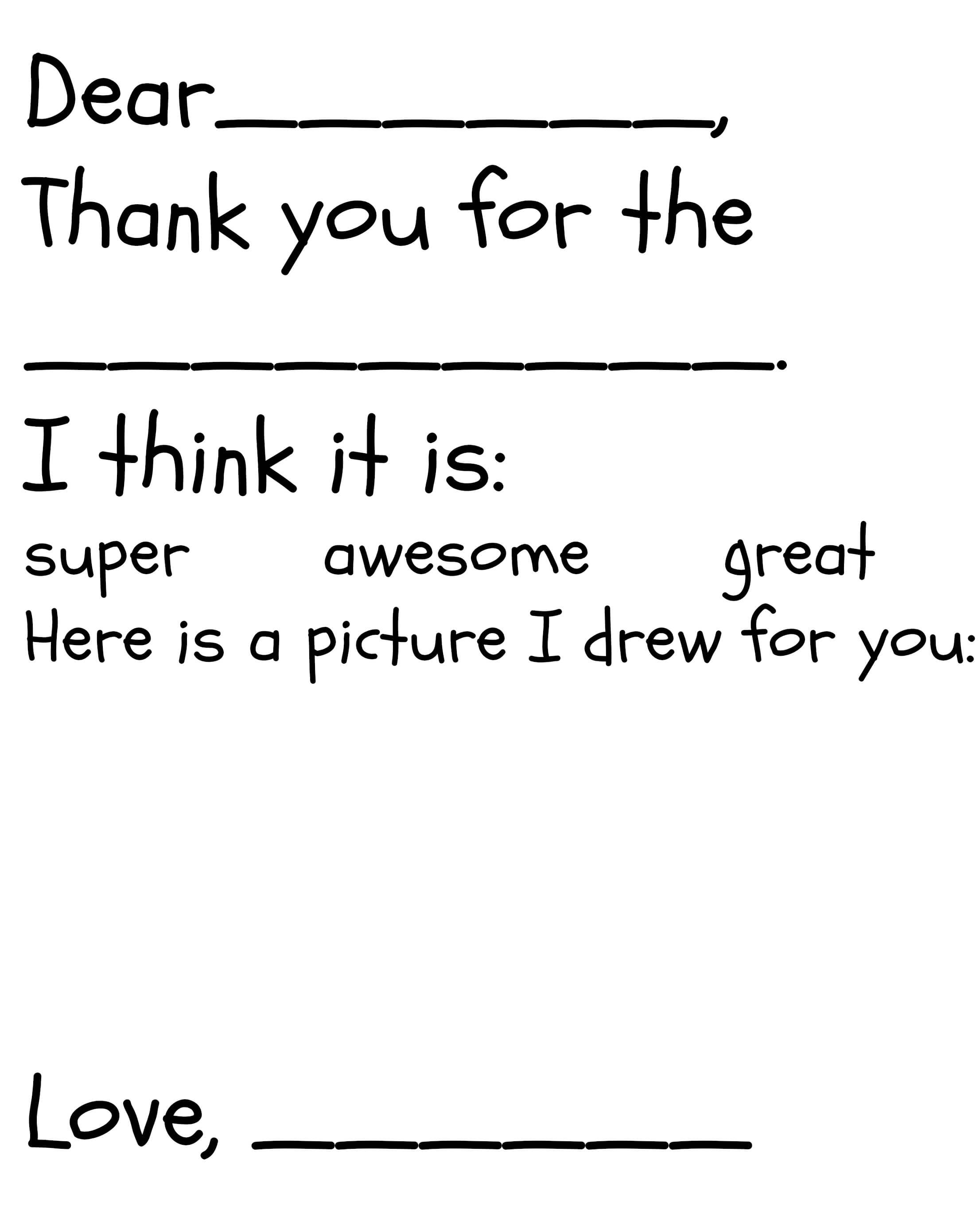 009 Thank You Note Template Ideas Printable Card ~ Ulyssesroom - Free Printable Thank You Cards Black And White