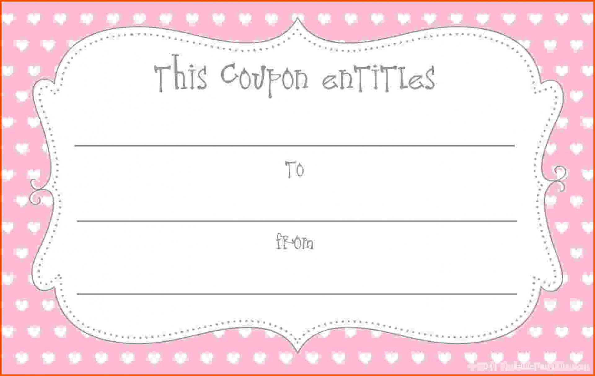 010 Free Printable Coupon Templates Template Ideas Valentine - Free Printable Coupon Templates