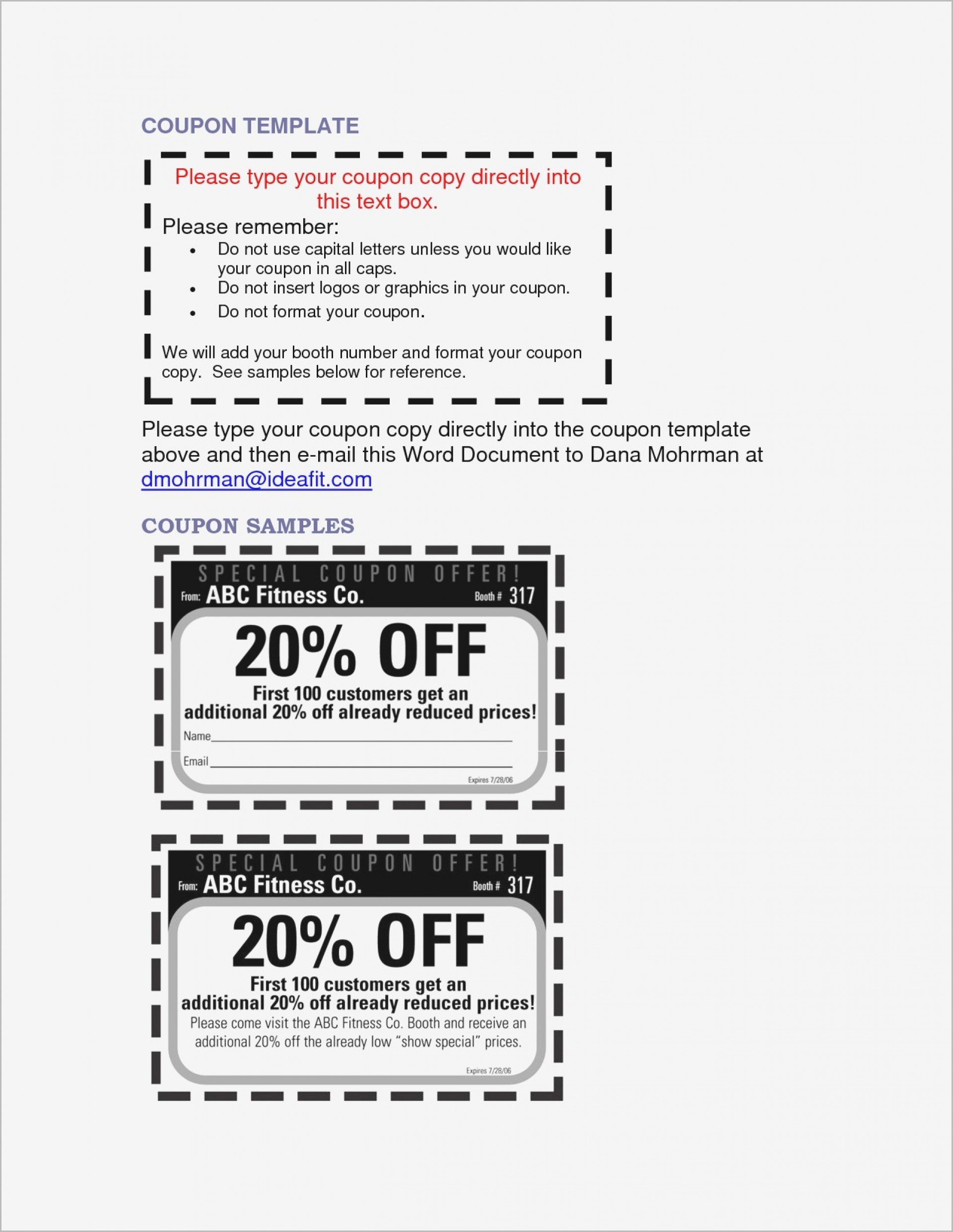 010 Make Your Own Coupon Template Free Printable Templates Brochure - Create Your Own Coupon Free Printable