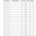 010 Trucking Spreadsheets Free New General Ledger Template Printable   Free Printable Ledger Sheets