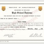 011 Template Ideas High School Diploma Saskatchewan Fake Secondary   Free Printable High School Diploma Templates