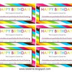 012 Happy Birthday Certificate Template Blank Coupon Within Coupons   Free Printable Blank Birthday Coupons
