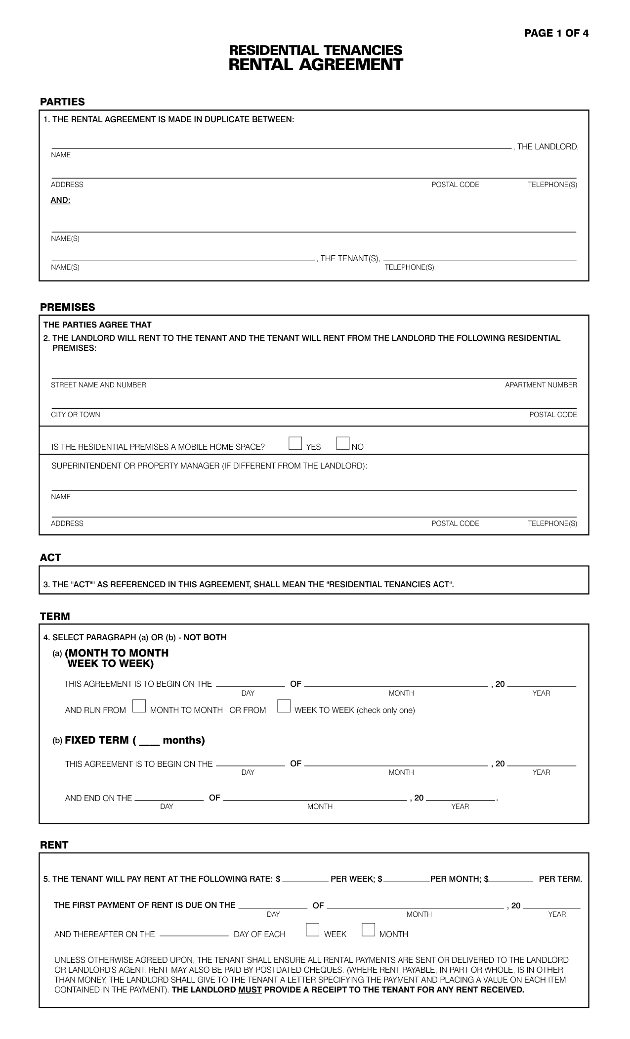 013 Free Rental Application Form Template Ideas Commercial Lease - Free Printable House Rental Application Form