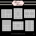014 Free Photo Collage Templates Template ~ Ulyssesroom   Free Printable Photo Collage Template