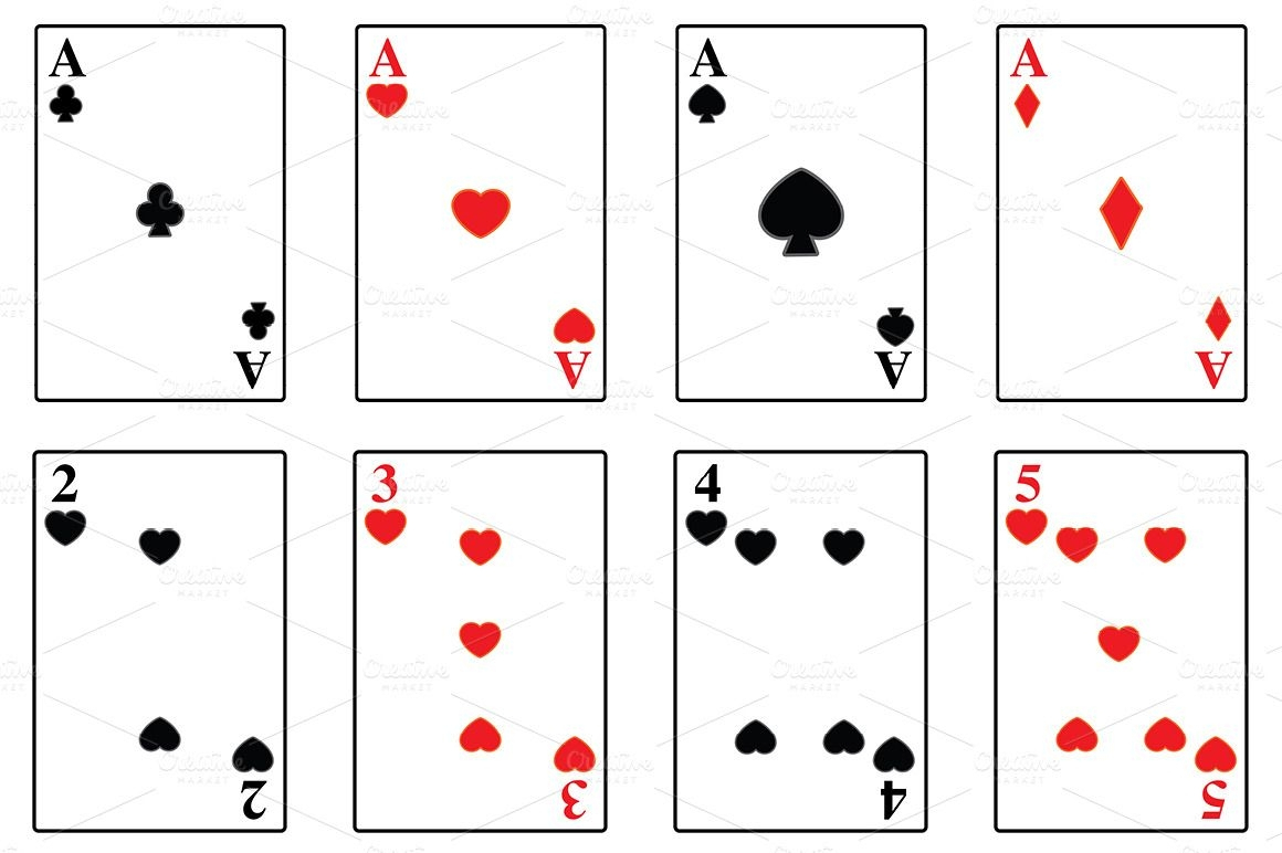 015 Cards Deck Template Ideas ~ Ulyssesroom - Free Printable Deck Of Cards