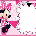 016 Minnie Mouse Birthday Invitation Template Ideas Baby ~ Ulyssesroom   Free Printable Mickey Mouse Birthday Invitations