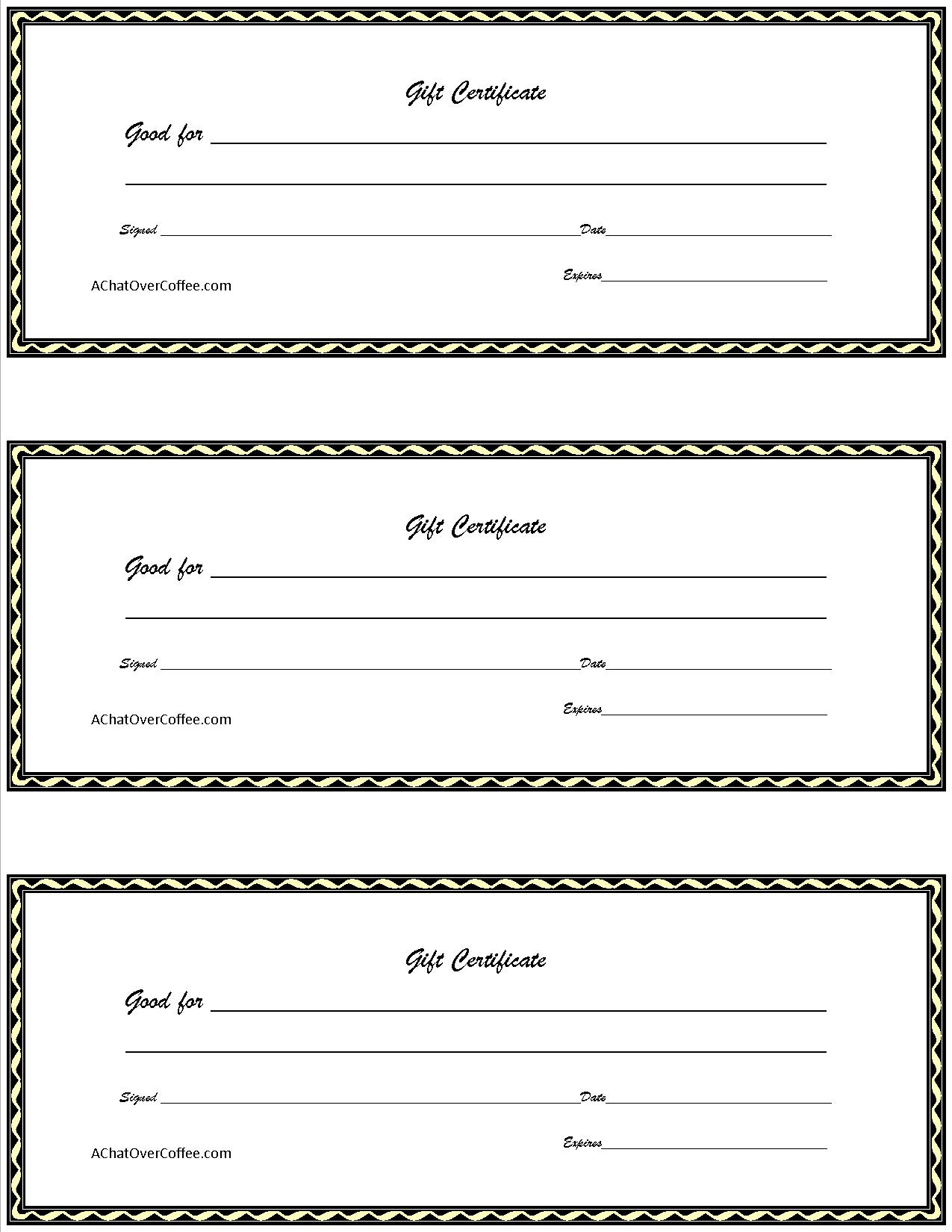 017 Template Ideas Free Christmas Gift Certificate Word List Coupon - Free Printable Gift Certificates