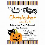 020 Free Halloween Invite Templates Template Ideas Birthday   Halloween Party Invitation Templates Free Printable