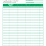 020 Spreadsheet Monthly Household Budget Worksheet Printable   Free Printable Monthly Household Budget Sheet