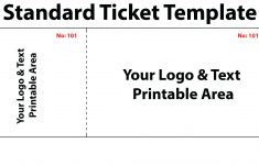 020 Template Ideas Free Printable Raffle Tickets Ticket For Word New - Free Printable Raffle Tickets With Stubs