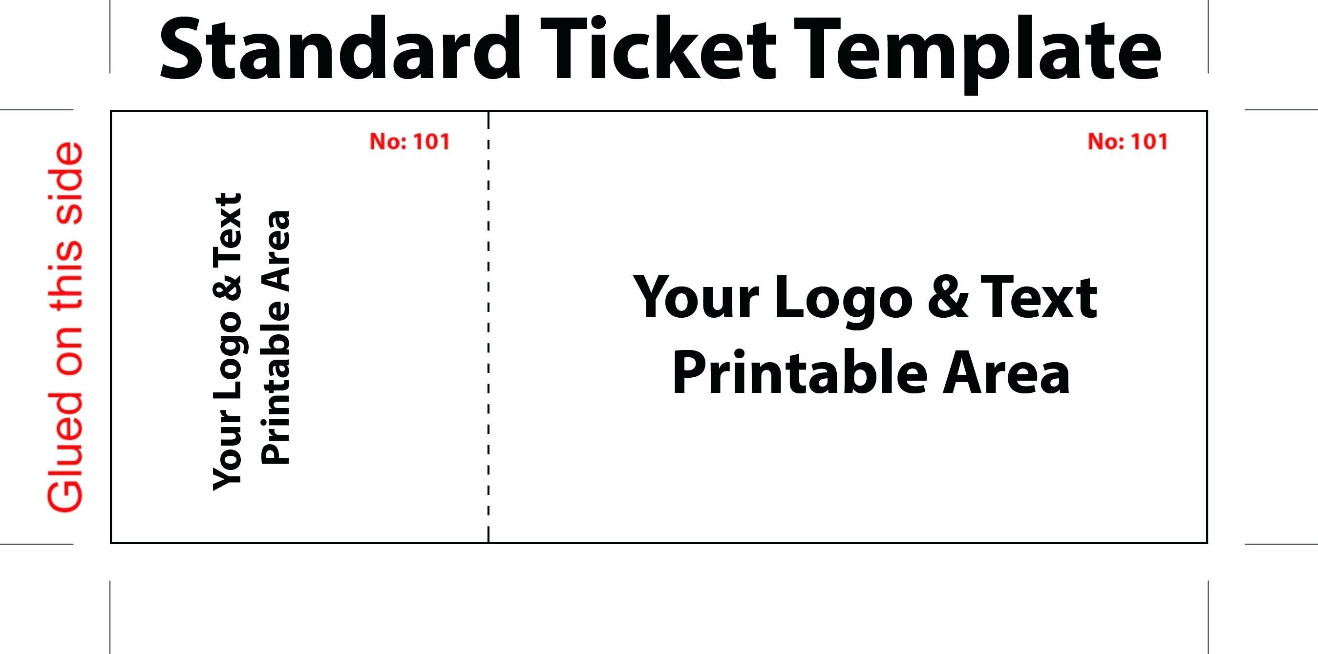 Free Printable Raffle Ticket Templates Printable Blank World