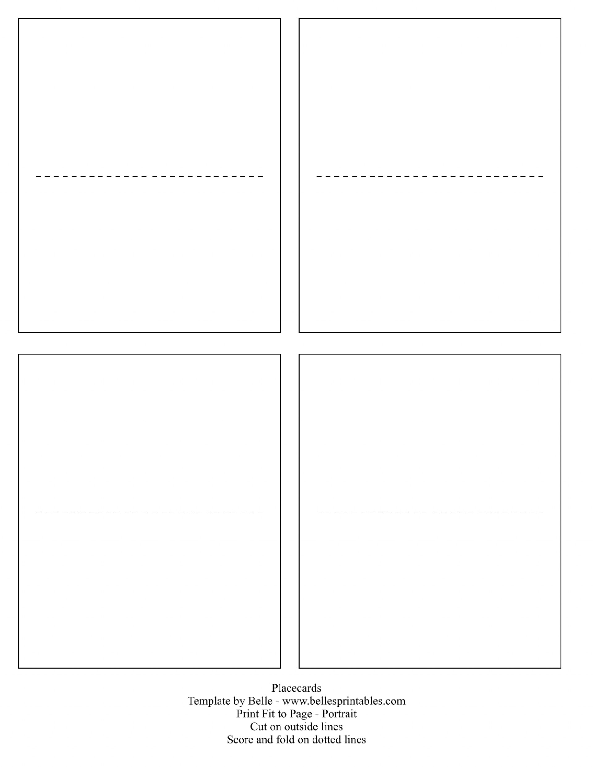 020 Template Ideas Table Name Card Seating Cards Place Example Free - Free Printable Place Cards Template