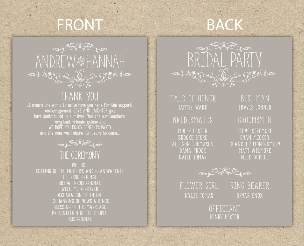 020 Template Ideas Wedding Program Templates Free Printable Programs - Free Printable Wedding Program Templates Word