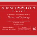 025 Free Printable Event Tickets Template Admission Ticket Download   Free Printable Admission Ticket Template