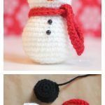 10 Crochet Amigurumi Snowman Free Patterns | Crochet | Pinterest   Free Printable Christmas Crochet Patterns