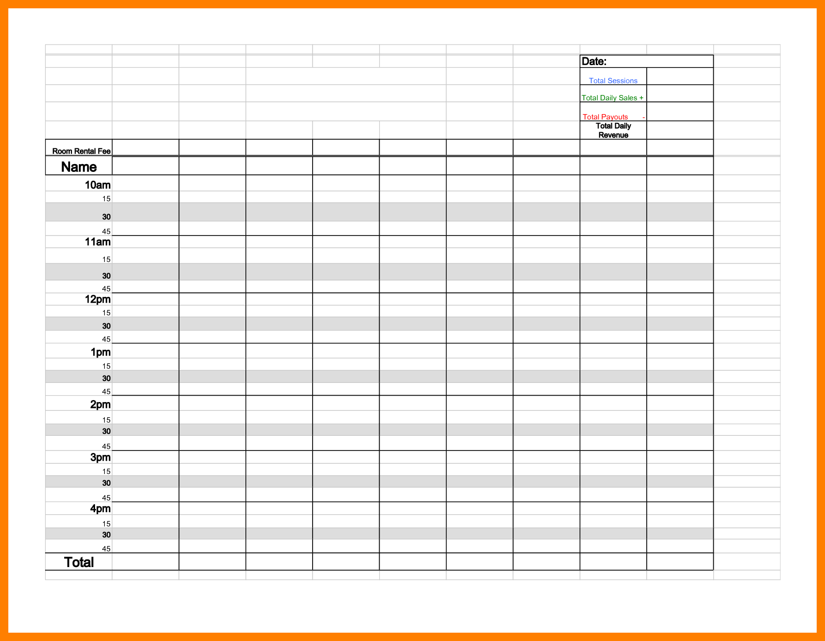 Free Printable Appointment Sheets Free Printable