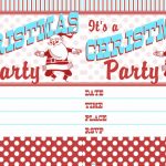 10 Free Christmas Party Invitations That You Can Print   Play Date Invitations Free Printable