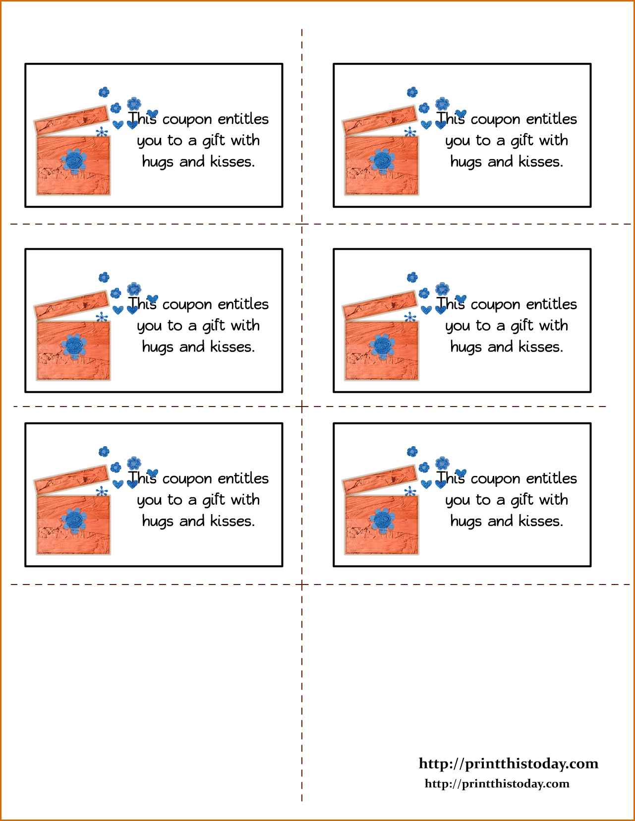 10+ Free Printable Coupon Templates | Authorizationletters - Free Printable Coupon Templates