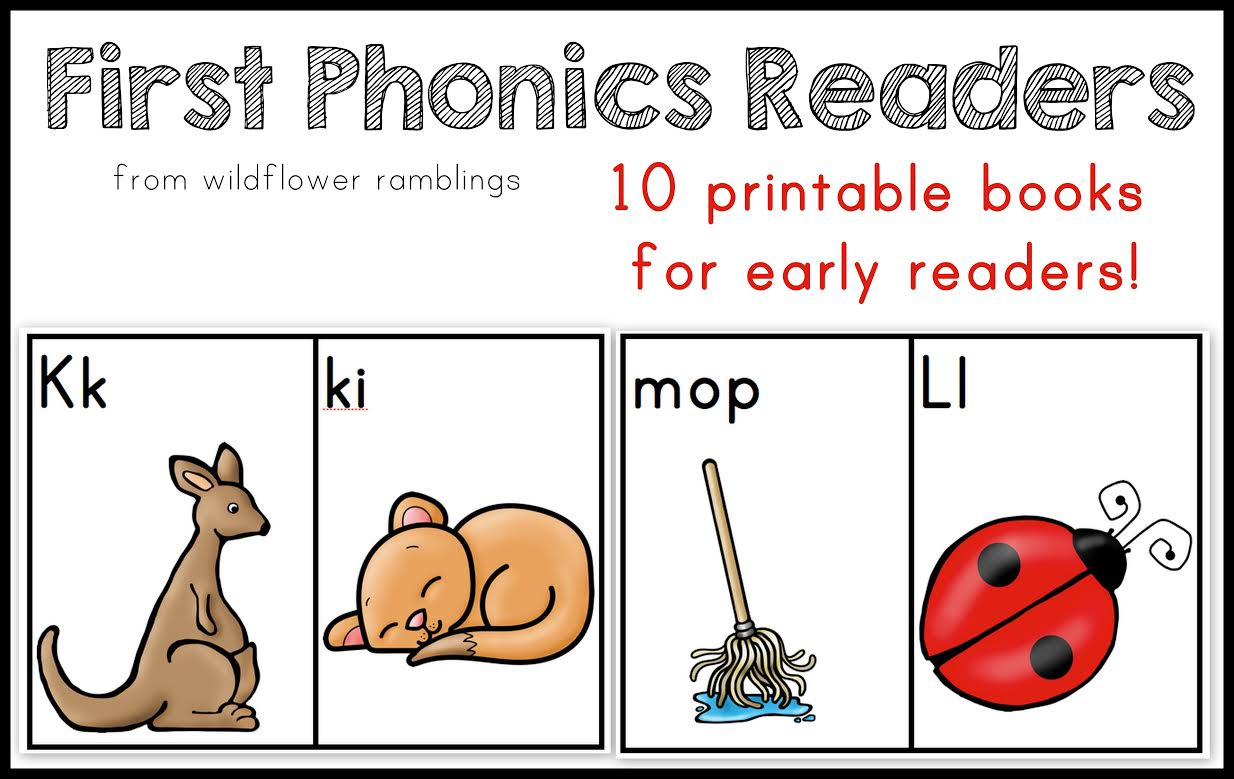 10 Phonics Readers For Early Reading - Free Printable Decodable Books For Kindergarten