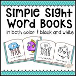 104 Simple Sight Word Books In Color & B/w   The Measured Mom   Free Printable Story Books For Kindergarten