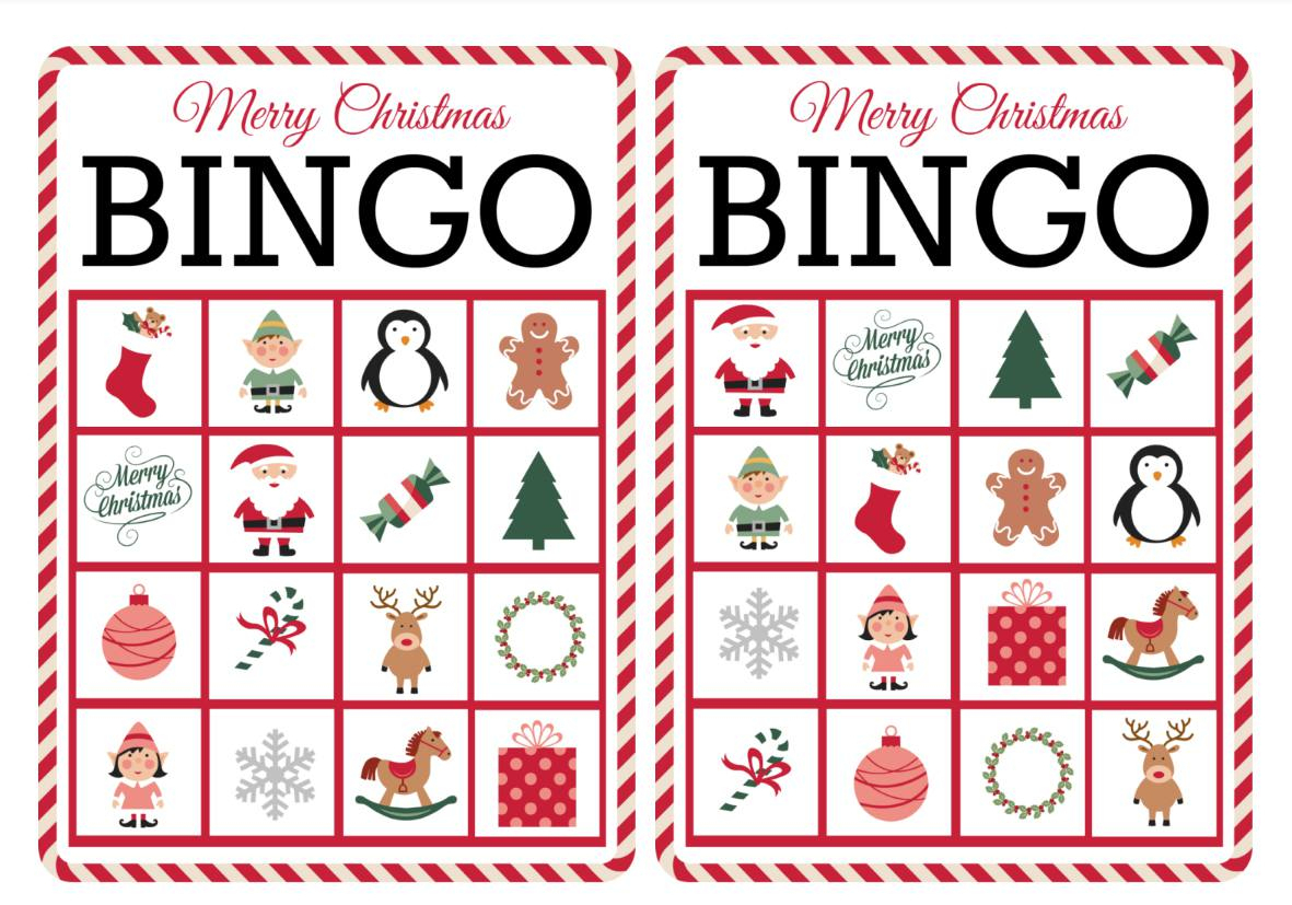 11 Free, Printable Christmas Bingo Games For The Family - Free Christmas Bingo Game Printable