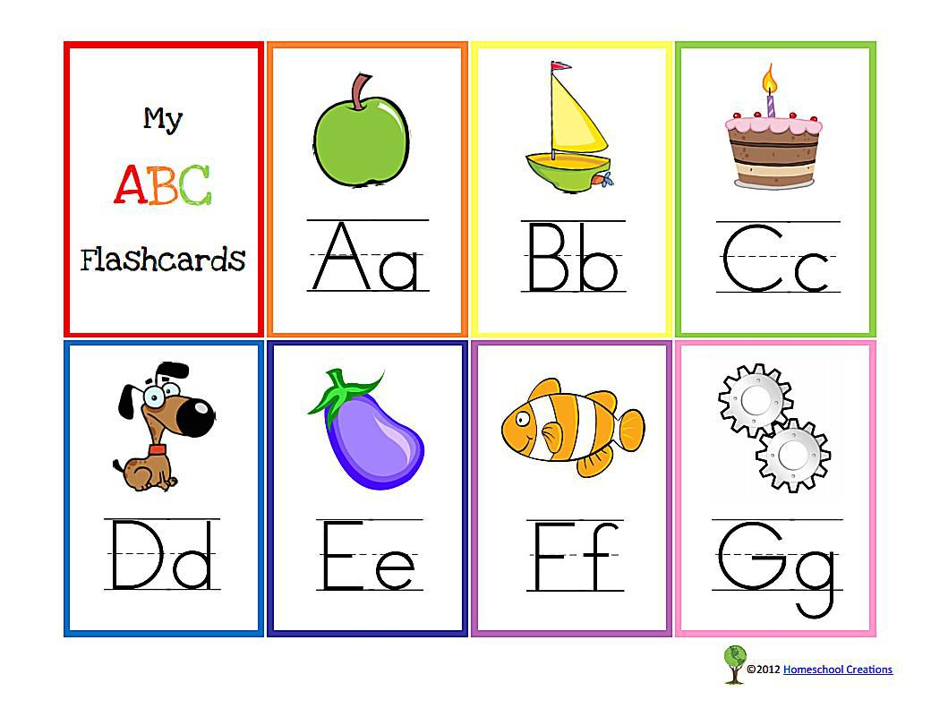 11 Sets Of Free, Printable Alphabet Flashcards - Free Printable Alphabet Flash Cards