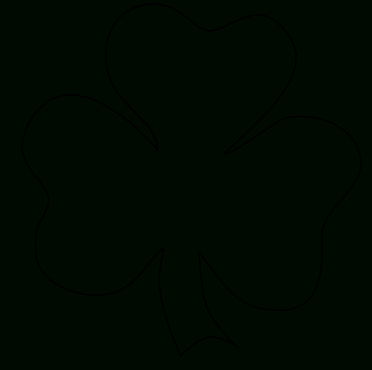 12 Free Printable Templates | Classroom/teaching Ideas | Shamrock - Shamrock Template Free Printable