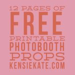12 Pages Of Free Printable Photobooth Props | An Honorable Maid   Printable 90S Props Free