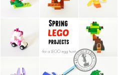 12 Spring Lego Projects For Easter Egg Hunt Or Basket | Adventure In - Free Printable Lego Instructions