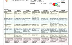 1200 Calorie Daily Menu | Vegetarian Meal Plan- 1200 Calor | Healthy - Free Printable 1200 Calorie Diet Menu