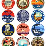 12X Vintage Travel Stickers: Italy Mix   Vintralab   Free Printable Travel Stickers