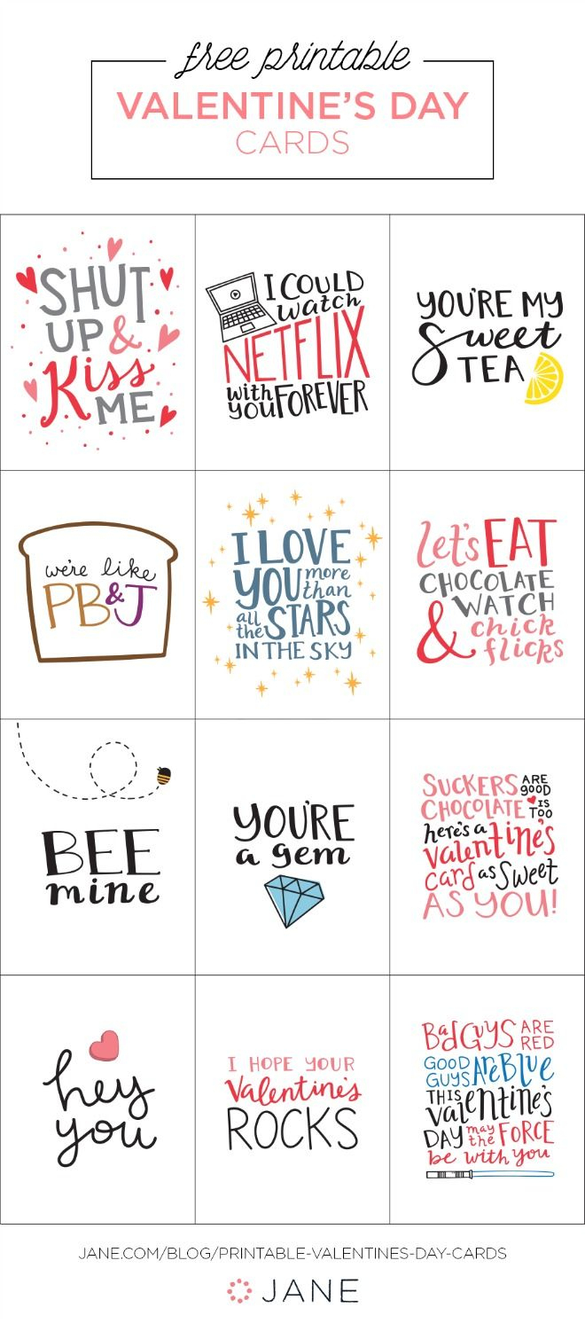 17 Free Printable Valentine Greeting Cards | Valentine&amp;#039;s Inspiration - Free Printable Valentine Cards For Husband