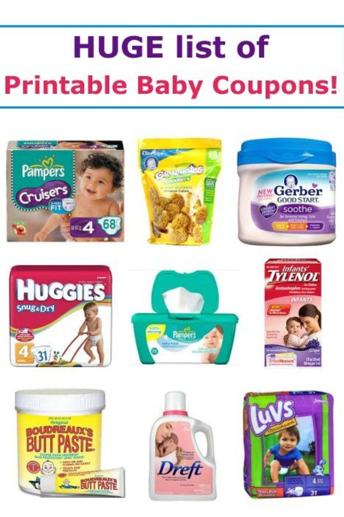 17 Printable Baby Coupons | Baby On A Budget | Baby Coupons, Baby - Free Baby Formula Coupons Printable