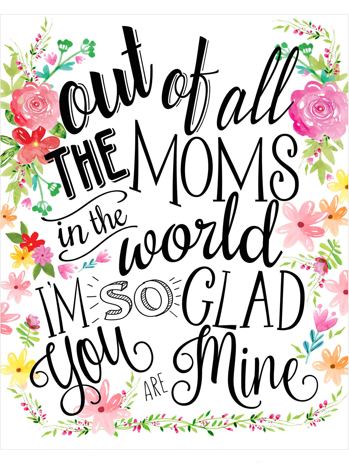 18 Mothers Day Cards - Free Printable Mother&amp;#039;s Day Cards - Free Printable Mothers Day Cards