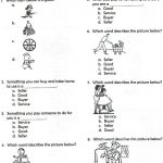 1St Grade Reading Comprehension Worksheets Multiple Choice Free   Free Printable Reading Assessment Test