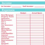 20 Druckbares Budget Arbeitsblatt Dave Ramsey | Bathroom | Pinterest   Free Printable Home Budget Planner