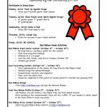 2013 Red Ribbon Week. See Flyer For Activities Sponsoredpeer   Free Printable Drug Free Pledge Cards