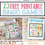23 Free Printable Bingo Games | Bugaboocity Blog | Bingo, Bingo   Free Printable Bingo