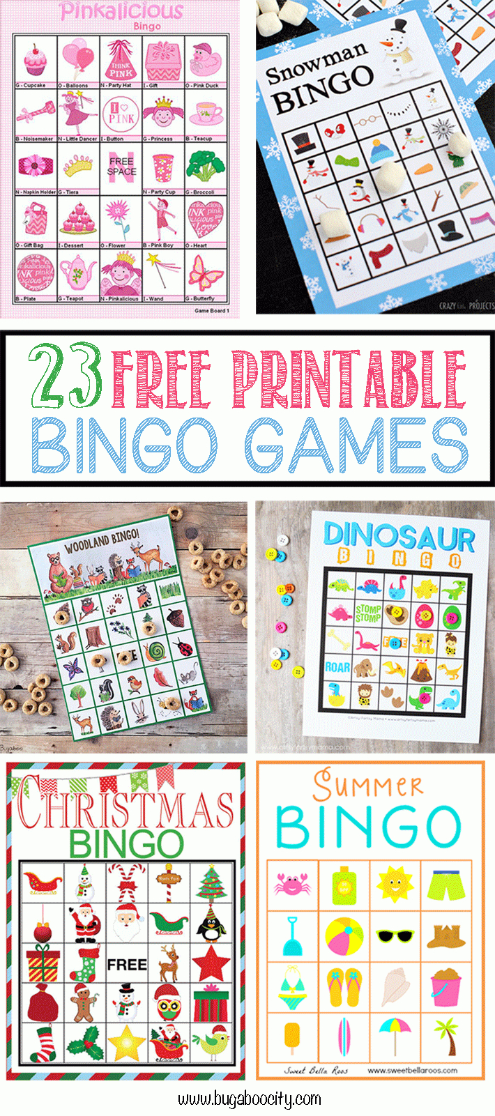 Printable Bingo Chips