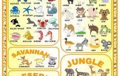 26 Free Esl Habitat Worksheets - Free Printable Worksheets Animal Habitats