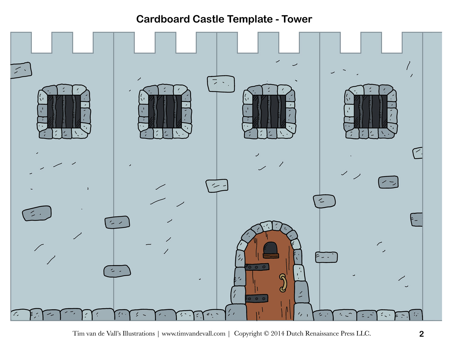 Free Printable Castle Templates