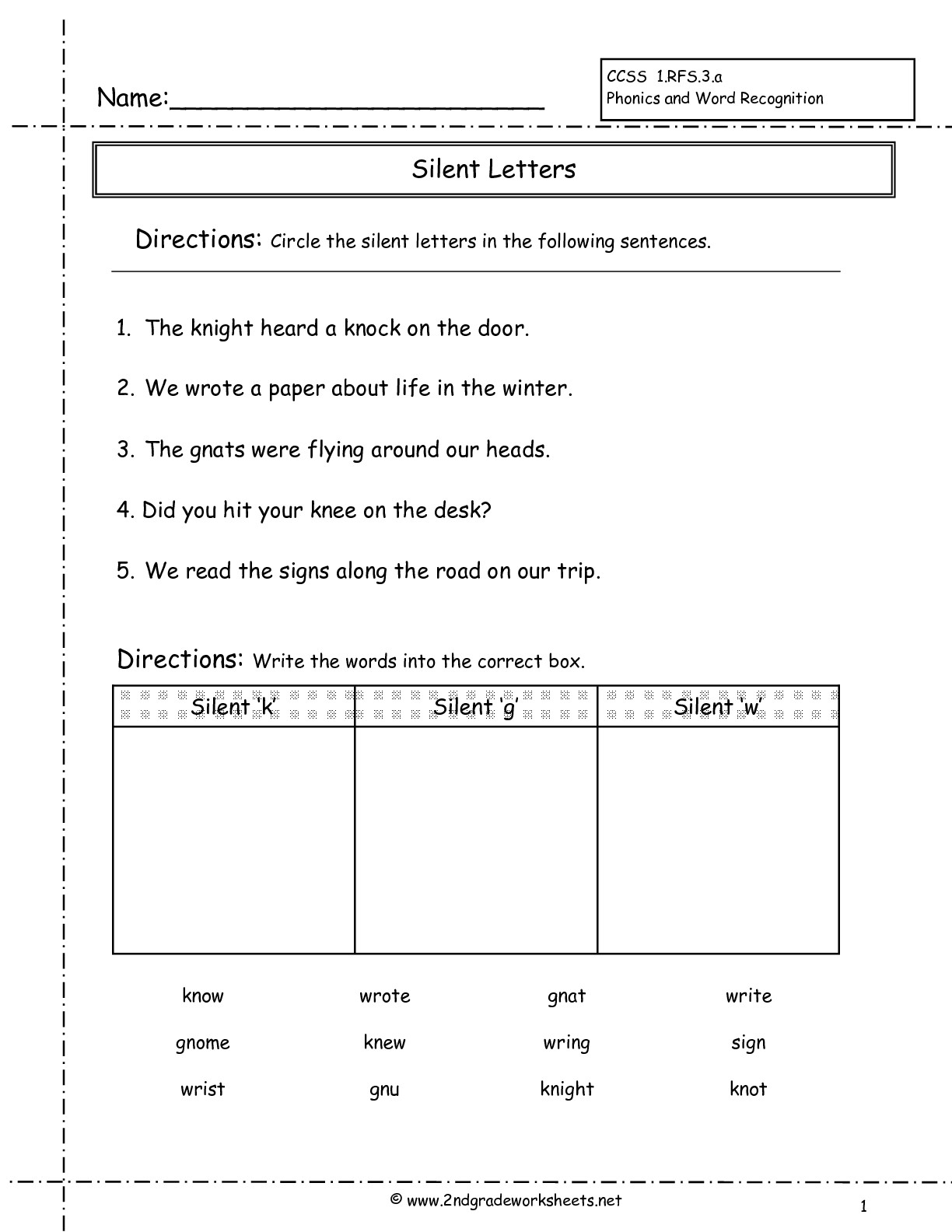 2Nd Grade Phonics Worksheets To Free Download - Math Worksheet For Kids - Free Printable Phonics Worksheets For 4Th Grade